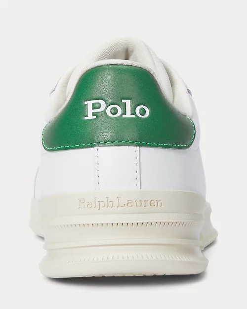 lauren ralph lauren Deportiva Heritage Court II de piel napa para hombre | Ralph Lauren® ES Ventas relámpago