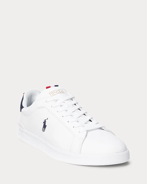 lauren ralph lauren Deportiva Heritage Court II de piel para hombre | Ralph Lauren® ES Descuento