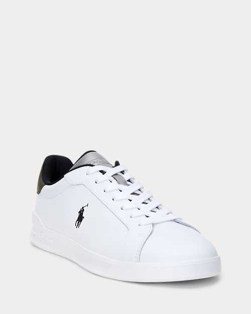 lauren ralph lauren Deportiva Heritage Court II de piel napa para hombre | Ralph Lauren® ES Tienda