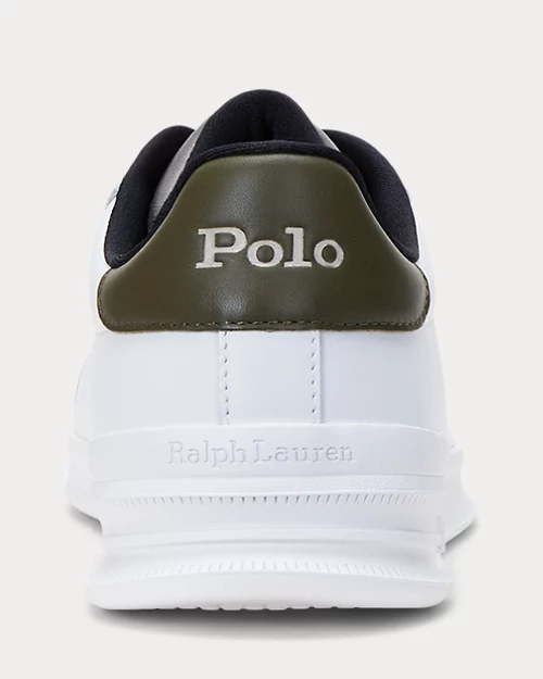 lauren ralph lauren Deportiva Heritage Court II de piel napa para hombre | Ralph Lauren® ES Tienda