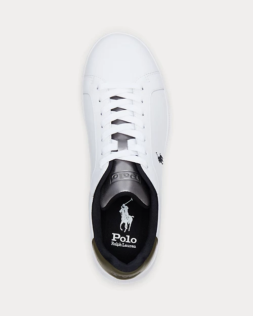 lauren ralph lauren Deportiva Heritage Court II de piel napa para hombre | Ralph Lauren® ES Tienda