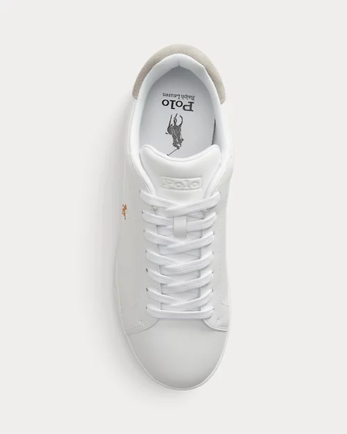 lauren ralph lauren Deportiva Heritage Court II de piel para hombre | Ralph Lauren® ES Rebajas online