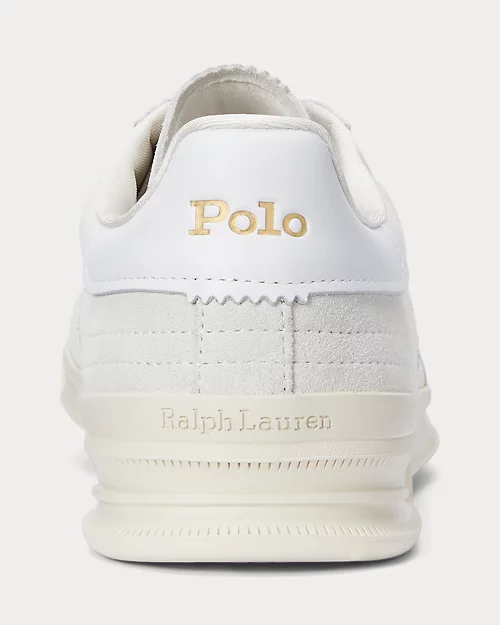 lauren ralph lauren Deportiva Heritage Aera de ante para hombre | Ralph Lauren® ES Envío gratis