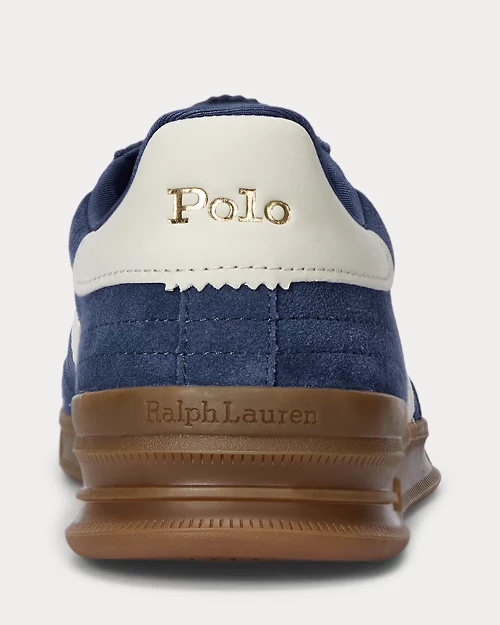 lauren ralph lauren Deportiva Heritage Aera de ante para hombre | Ralph Lauren® ES Envío gratis