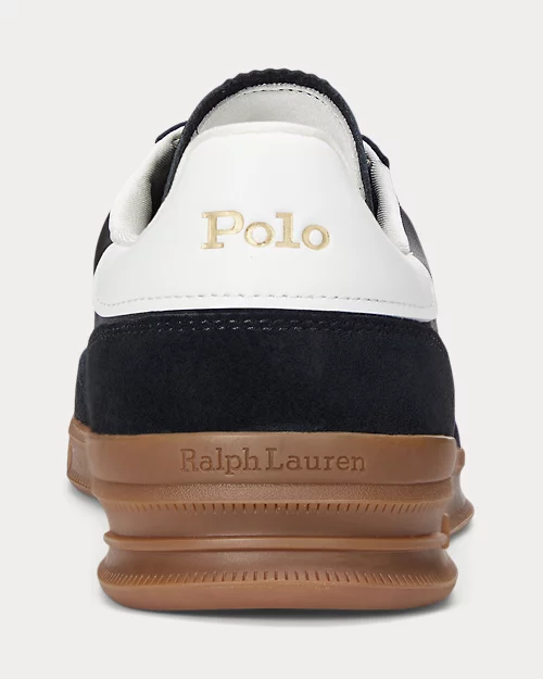 lauren ralph lauren Deportiva Heritage Aera de ante y piel para hombre | Ralph Lauren® ES Últimos 3 días