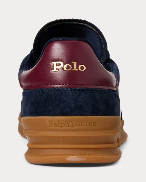 lauren ralph lauren Deportiva Heritage Aera de ante para hombre | Ralph Lauren® ES COMPRAR AHORA