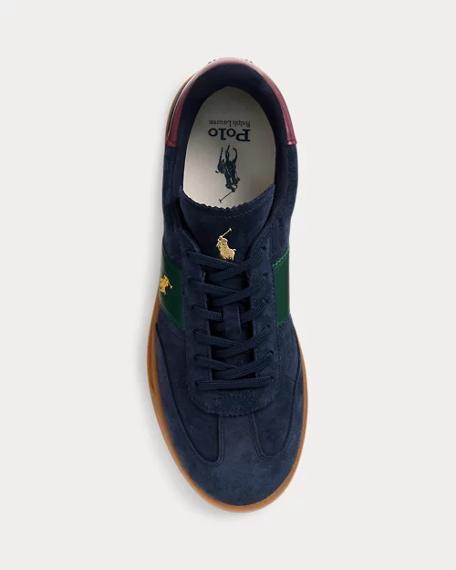 lauren ralph lauren Deportiva Heritage Aera de ante para hombre | Ralph Lauren® ES COMPRAR AHORA