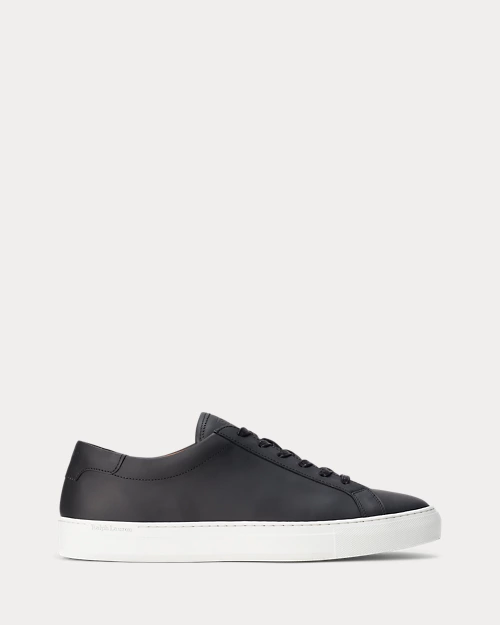 lauren ralph lauren Zapatilla deportiva Jermain de piel para hombre | Ralph Lauren® ES ÚLTIMAS EDICIONES
