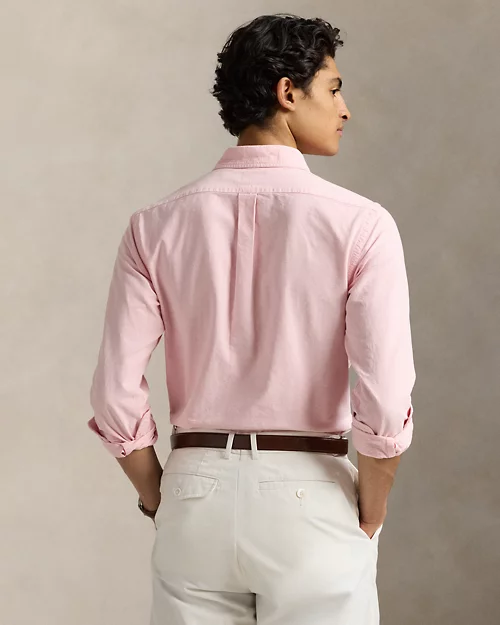 lauren ralph lauren Camisa oxford Custom Fit con Polo Bear para hombre | Ralph Lauren® ES Precio de fábrica