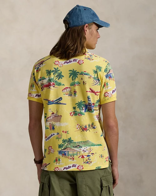 lauren ralph lauren Polo de piqué Custom Slim con Polo Bear para hombre | Ralph Lauren® ES Oferta especial de fábrica