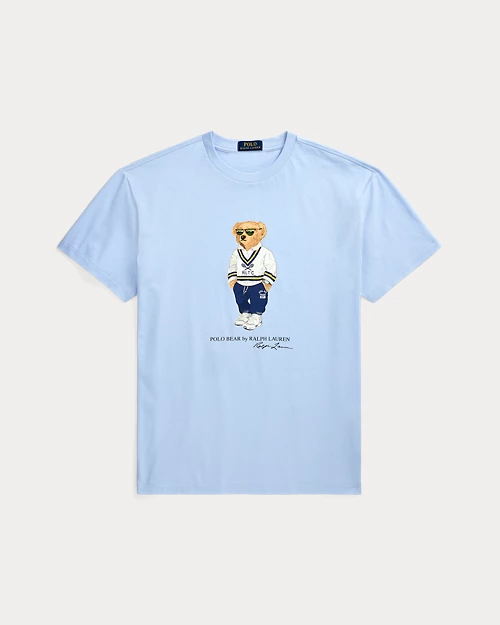 lauren ralph lauren Camiseta de punto con Polo Bear para hombre | Ralph Lauren® ES Superdescuento