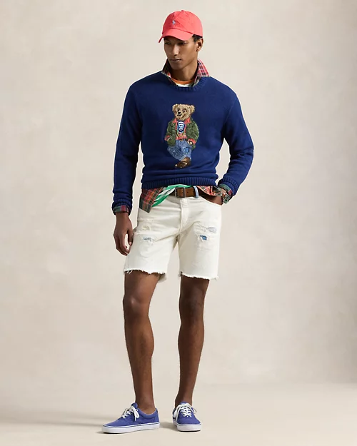 lauren ralph lauren Jersey de algodón con Polo Bear para hombre | Ralph Lauren® ES Liquidación