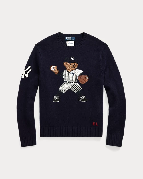 lauren ralph lauren Jersey de los Yankees con Polo Bear para hombre | Ralph Lauren® ES Envío internacional gratuito