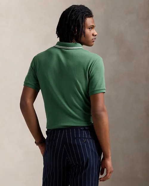 lauren ralph lauren Polo de piqué Custom Slim con Polo Bear para hombre | Ralph Lauren® ES Precios de Black Friday