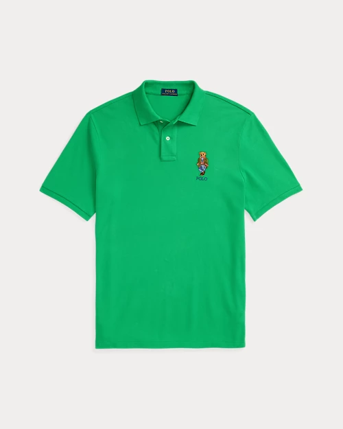 lauren ralph lauren Polo de piqué Classic Fit con Polo Bear para hombre | Ralph Lauren® ES Libre de impuestos