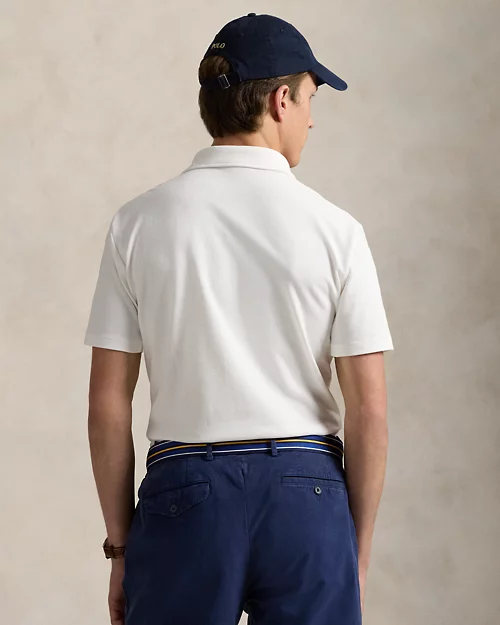 lauren ralph lauren Polo de piqué Custom Slim con Polo Bear para hombre | Ralph Lauren® ES Descuentos del mes