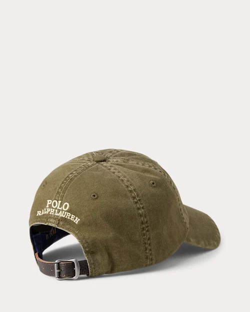 lauren ralph lauren Gorra de sarga con Polo Bear para hombre | Ralph Lauren® ES Ofertas de temporada