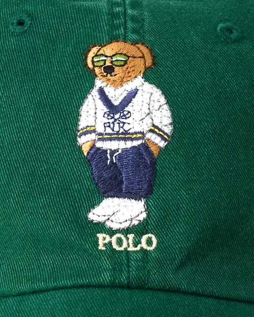 lauren ralph lauren Gorra de sarga con Polo Bear para hombre | Ralph Lauren® ES Ofertas especiales