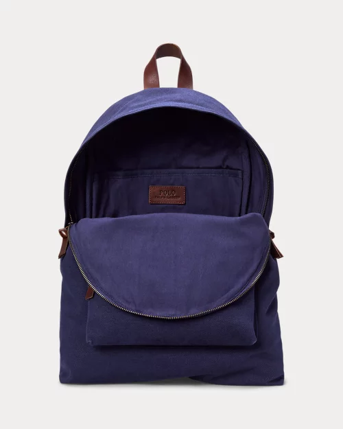 lauren ralph lauren Mochila de loneta con Polo Bear para hombre | Ralph Lauren® ES 2025