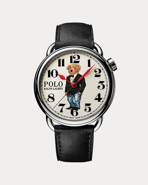 lauren ralph lauren Reloj Polo Bear con esmoquin de 42 mm para hombre | Ralph Lauren® ES