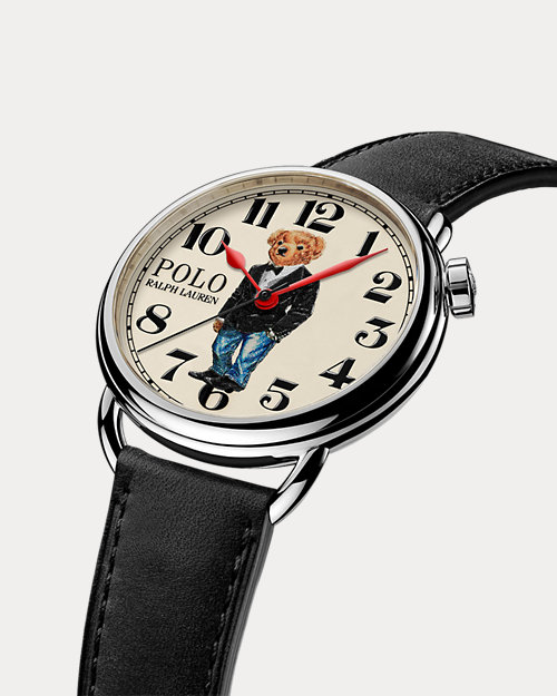 lauren ralph lauren Reloj Polo Bear con esmoquin de 42 mm para hombre | Ralph Lauren® ES Rebajas