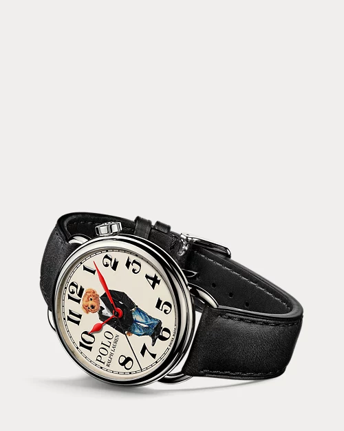 lauren ralph lauren Reloj Polo Bear con esmoquin de 42 mm para hombre | Ralph Lauren® ES Rebajas