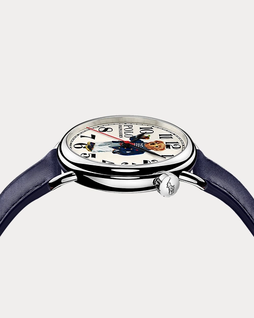 lauren ralph lauren Reloj de acero de 42 mm con Polo Bear para hombre | Ralph Lauren® ES En oferta