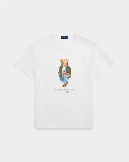 lauren ralph lauren Camiseta Classic Fit con Polo Bear para hombre | Ralph Lauren® ES Descuento