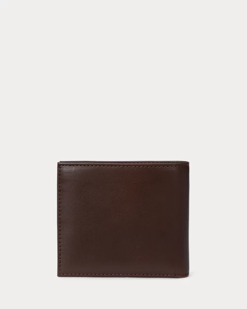 lauren ralph lauren Billetera de piel con Polo Bear para hombre | Ralph Lauren® ES Tienda