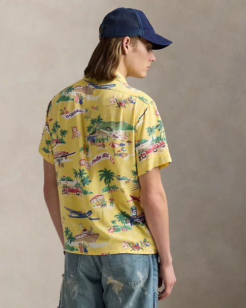 lauren ralph lauren Camisa de manga corta con Polo Bear para hombre | Ralph Lauren® ES Rebajas top