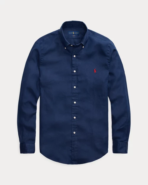 lauren ralph lauren Camisa ligera de lino para hombre | Ralph Lauren® ES Solo hoy