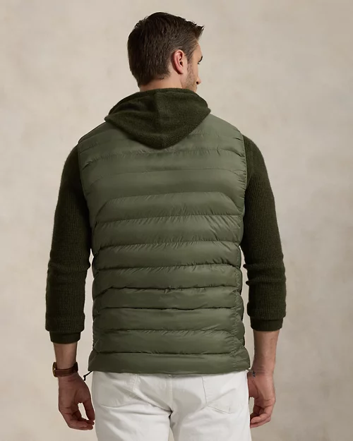 lauren ralph lauren Chaleco Colden plegable para hombre | Ralph Lauren® ES Superdescuento