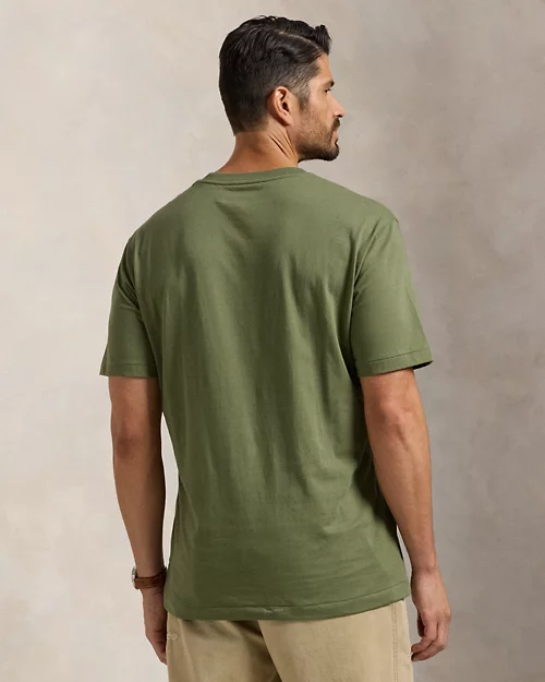 lauren ralph lauren Camiseta de punto con cuello redondo para hombre | Ralph Lauren® ES Grandes descuentos