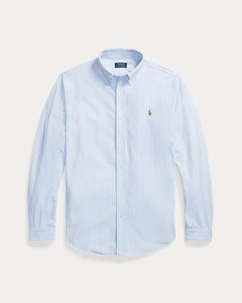 lauren ralph lauren Camisa oxford de punto con rayas para hombre | Ralph Lauren® ES Tienda de fábrica