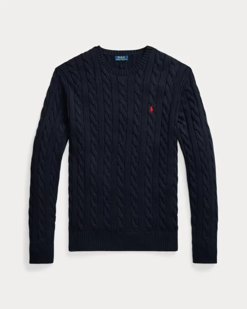 lauren ralph lauren Jersey de algodón en punto de ochos para hombre | Ralph Lauren® ES Ahorra y exporta