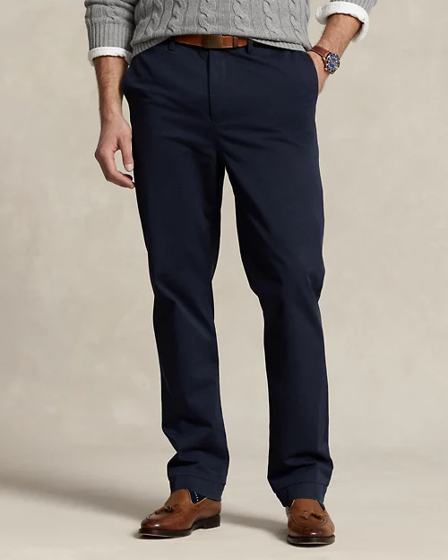 lauren ralph lauren Pantalón chino elástico Classic Fit para hombre | Ralph Lauren® ES En oferta