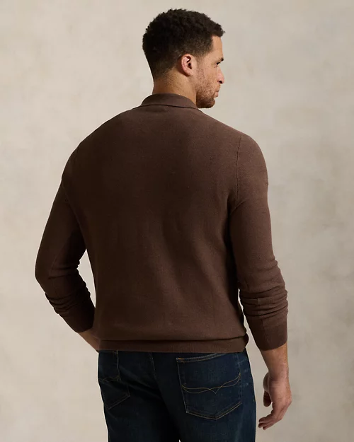 lauren ralph lauren Jersey de algodón en punto de piqué para hombre | Ralph Lauren® ES Libre de impuestos