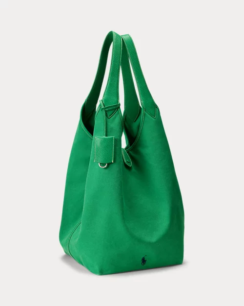 lauren ralph lauren Bolso tote grande Polo Play de loneta para mujer | Ralph Lauren® ES Ofertas de temporada