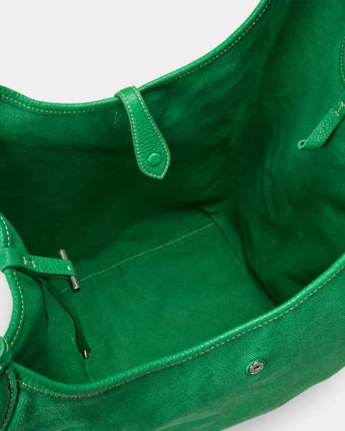 lauren ralph lauren Bolso tote grande Polo Play de loneta para mujer | Ralph Lauren® ES Ofertas de temporada