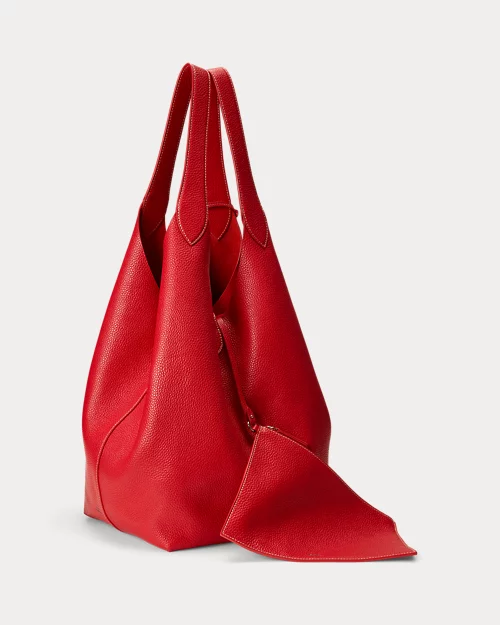 lauren ralph lauren Bolso tote Polo Play grande de piel para mujer | Ralph Lauren® ES Ofertas especiales