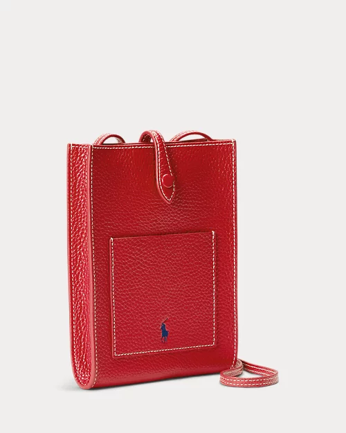 lauren ralph lauren Bolso cruzado Polo Play de piel para mujer | Ralph Lauren® ES Precio ultrabajo