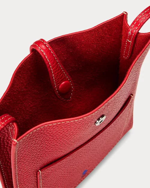 lauren ralph lauren Bolso cruzado Polo Play de piel para mujer | Ralph Lauren® ES Precio ultrabajo