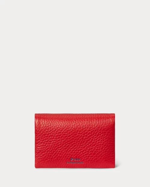 lauren ralph lauren Tarjetero de piel Polo Play para mujer | Ralph Lauren® ES Devoluciones gratuitas