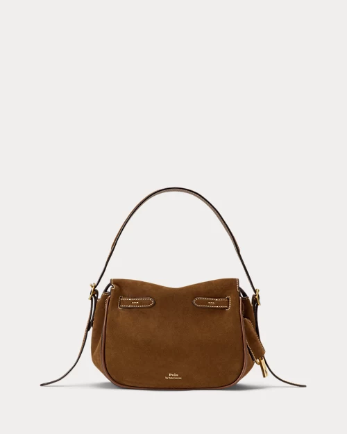 lauren ralph lauren Bolso satchel Polo ID mini de ante para mujer | Ralph Lauren® ES Rebajas