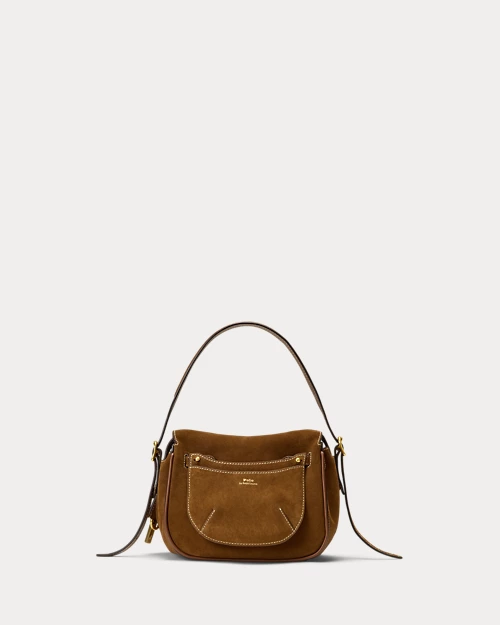 lauren ralph lauren Bolso satchel Polo ID mini de ante para mujer | Ralph Lauren® ES Rebajas