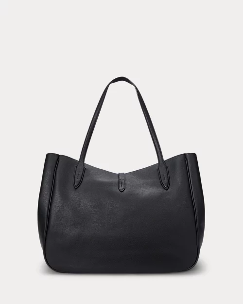 lauren ralph lauren Bolso tote Polo ID de piel grande para mujer | Ralph Lauren® ES Venta caliente