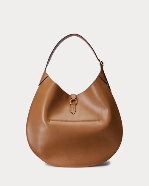 lauren ralph lauren Bolso Shoulder Polo ID de piel grande para mujer | Ralph Lauren® ES Ventas relámpago