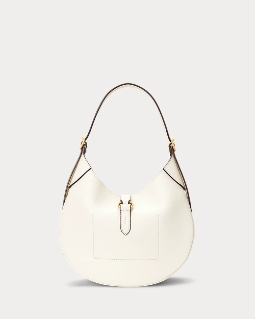 lauren ralph lauren Bolso Shoulder Polo ID de piel pequeño para mujer | Ralph Lauren® ES Liquidación