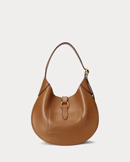 lauren ralph lauren Bolso Shoulder Polo ID pequeño de piel para mujer | Ralph Lauren® ES Rebajas online
