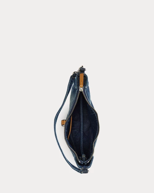 lauren ralph lauren Minibolso de hombro Polo ID vaquero para mujer | Ralph Lauren® ES Envío gratis